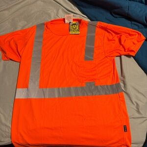 High Visibility Orange Safety T-Shirt